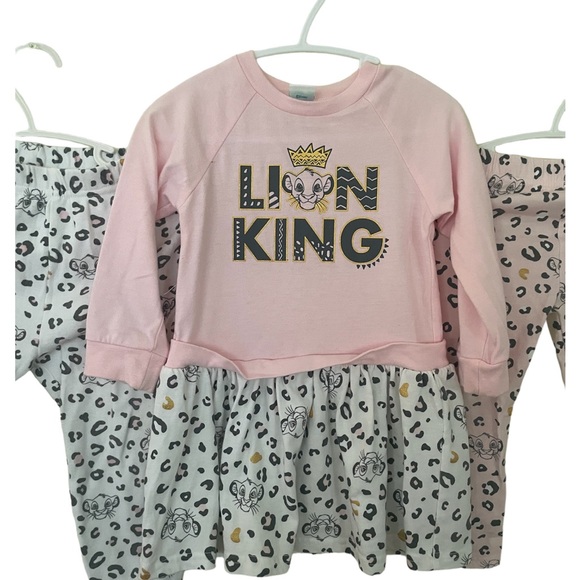 GUC Disney Lion King Dress, Shirt, Leggings Set 18-24M - Picture 2 of 6